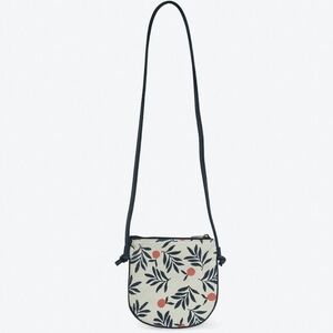 JOYN Crossbody Bag Handmade Abstract Leaf Print